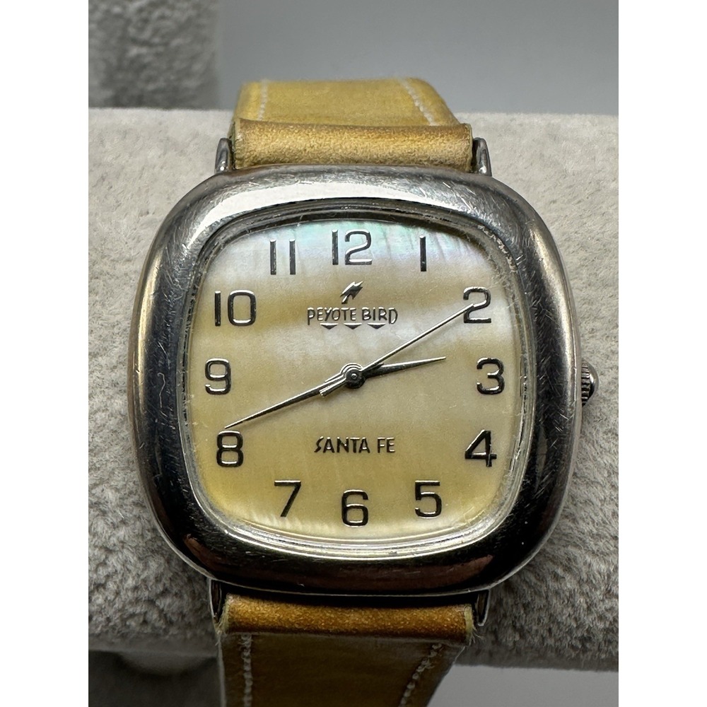 Peyote Bird Designs‎ Santa Fe Ladies MOP Watch New Battery 31MM 8" P34